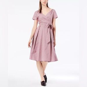 Max Mara Weekend Amaca Cotton Wrap Dress | Size 10